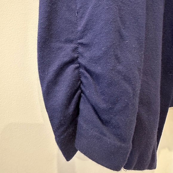 Tart Collections Navy Blue Knit Blazer Small - Picture 5 of 6